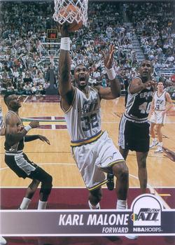 1994-95 Hoops #211 Karl Malone Front