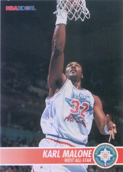 1994-95 Hoops #242 Karl Malone Front