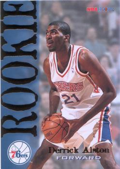 1994-95 Hoops #358 Derrick Alston Front