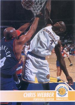 1994-95 Hoops #71 Chris Webber Front