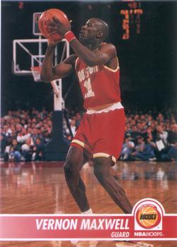 1994-95 Hoops #77 Vernon Maxwell Front