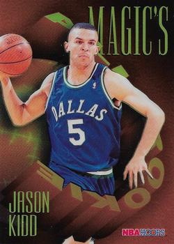 1994-95 Hoops - Magic's All-Rookies Foil-Tech #FAR-2 Jason Kidd Front