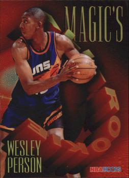 1994-95 Hoops - Magic's All-Rookies Foil-Tech #FAR-10 Wesley Person Front