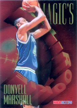 1994-95 Hoops - Magic's All-Rookies Foil-Tech #FAR-4 Donyell Marshall Front