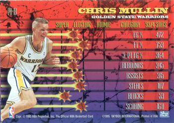 1994-95 Hoops - Hoops Power (Stat Power Ratings) #PR-18 Chris Mullin Back