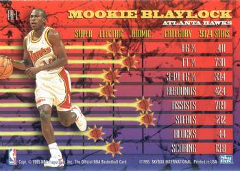 1994-95 Hoops - Hoops Power (Stat Power Ratings) #PR-1 Mookie Blaylock Back