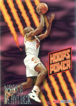 1994-95 Hoops - Hoops Power (Stat Power Ratings) #PR-1 Mookie Blaylock Front
