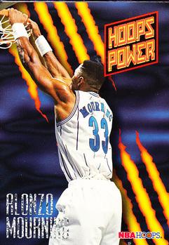 1994-95 Hoops - Hoops Power (Stat Power Ratings) #PR-6 Alonzo Mourning Front
