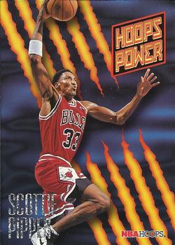 1994-95 Hoops - Hoops Power (Stat Power Ratings) #PR-8 Scottie Pippen Front