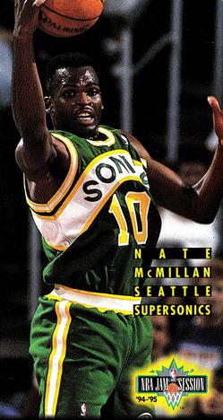 1994-95 Jam Session #180 Nate McMillan Front