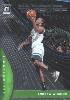 2019-20 Donruss Optic - All Clear for Takeoff #9 Andrew Wiggins Front