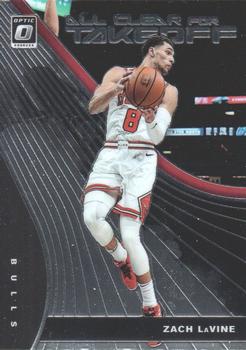 2019-20 Donruss Optic - All Clear for Takeoff #10 Zach Lavine Front