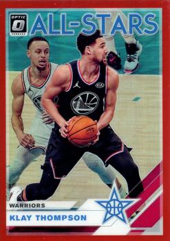2019-20 Donruss Optic - All-Stars Red #17 Klay Thompson Front