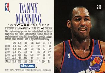 1994-95 SkyBox Premium #271 Danny Manning Back