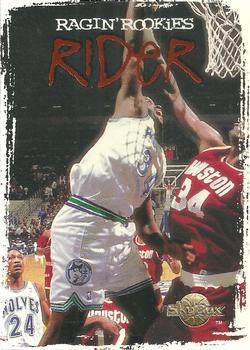 1994-95 SkyBox Premium - Ragin' Rookies #RR16 Isaiah Rider Front