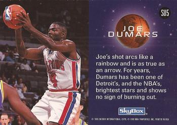1994-95 SkyBox Premium - Slammin' Universe #SU5 Joe Dumars Back