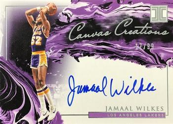 2019-20 Panini Impeccable - Canvas Creations #CC-JWK Jamaal Wilkes Front