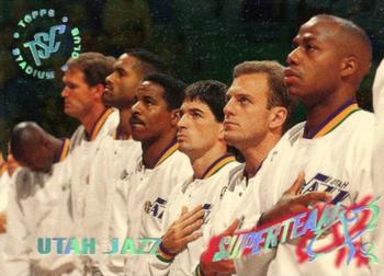 1994-95 Stadium Club - Super Teams #26 Utah Jazz Front