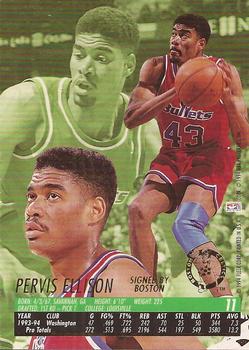 1994-95 Ultra #11 Pervis Ellison Back