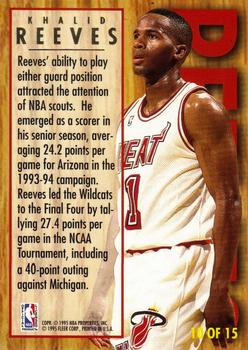 1994-95 Ultra - Ultra All-Rookie #10 Khalid Reeves Back