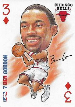 2006 All Pro Deal NBA Sports Playing Cards #3♦ Ben Gordon Front