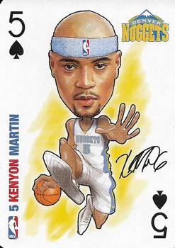 2006 All Pro Deal NBA Sports Playing Cards #5♠ Kenyon Martin Front