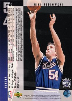 1994-95 Upper Deck #149 Mike Peplowski Back