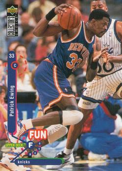 1995-96 Collector's Choice #183 Patrick Ewing Front
