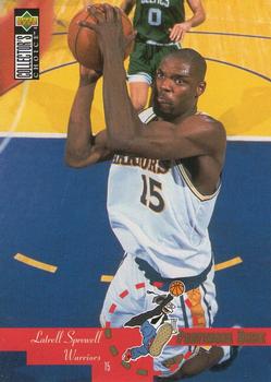 1995-96 Collector's Choice #206 Latrell Sprewell Front