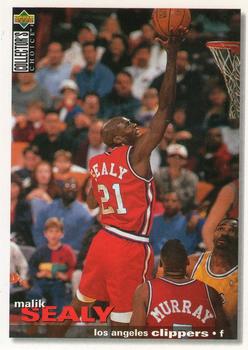 1995-96 Collector's Choice #21 Malik Sealy Front