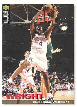 1995-96 Collector's Choice #234 Sharone Wright Front