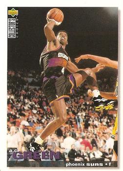 1995-96 Collector's Choice #71 A.C. Green Front