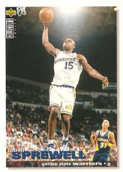 1995-96 Collector's Choice #229 Latrell Sprewell Front