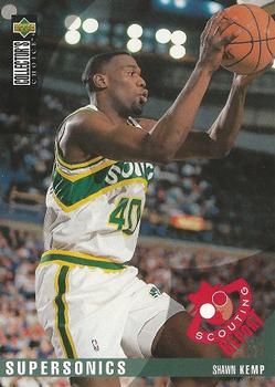 1995-96 Collector's Choice #345 Shawn Kemp Front
