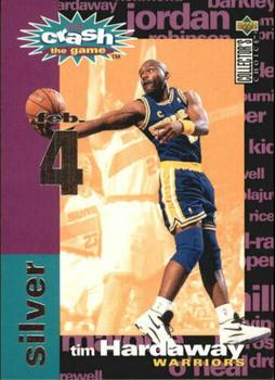 1995-96 Collector's Choice - You Crash the Game Silver: Assists/Rebounds #C2 Tim Hardaway Front