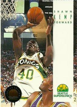 1993-94 Hoops - Promotional Panel 2 #169 Shawn Kemp Front