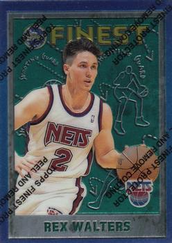1995-96 Finest #36 Rex Walters Front
