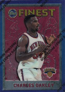 1995-96 Finest #87 Charles Oakley Front