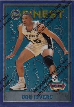 1995-96 Finest #212 Doc Rivers Front