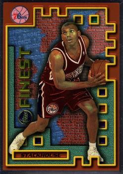 1995-96 Finest - Mystery #M28 Jerry Stackhouse Front