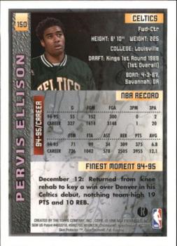 1995-96 Finest - Refractors #150 Pervis Ellison Back