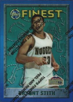 1995-96 Finest - Refractors #227 Bryant Stith Front