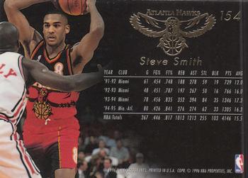 1995-96 Flair #154 Steve Smith Back
