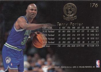 1995-96 Flair #176 Terry Porter Back