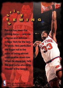 1995-96 Fleer #337 Patrick Ewing Back