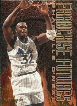 1995-96 Fleer - Franchise Futures #7 Shaquille O'Neal Front