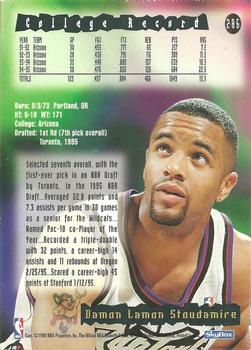 1995-96 Hoops #286 Damon Stoudamire Back
