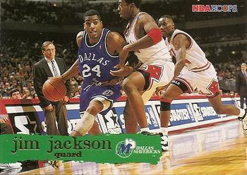 1995-96 Hoops #33 Jim Jackson Front