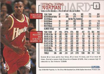 1995-96 Hoops #6 Ken Norman Back