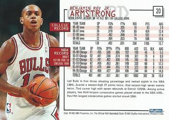 1995-96 Hoops #20 B.J. Armstrong Back